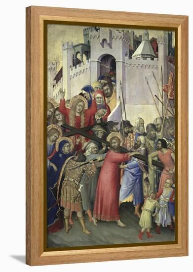 The Carrying of the Cross, c.1336-42-Simone Martini-Framed Premier Image Canvas