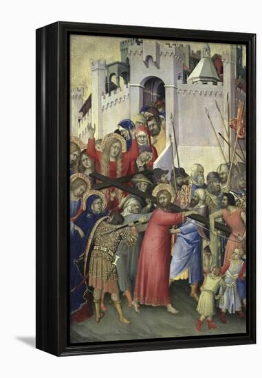 The Carrying of the Cross, c.1336-42-Simone Martini-Framed Premier Image Canvas