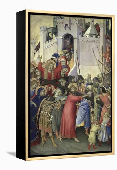 The Carrying of the Cross, c.1336-42-Simone Martini-Framed Premier Image Canvas