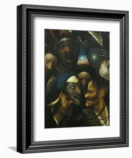 The Carrying of the Cross. (Detail)-Hieronymus Bosch-Framed Giclee Print