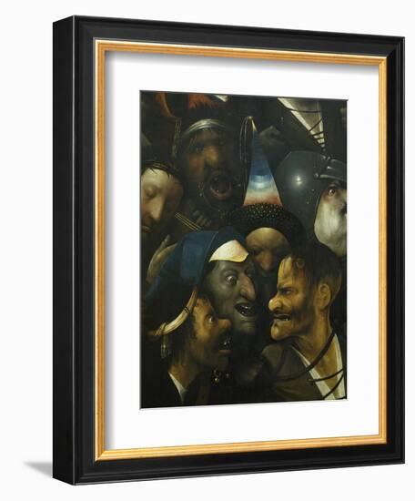 The Carrying of the Cross. (Detail)-Hieronymus Bosch-Framed Giclee Print