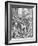 The Carrying of the Cross-Albrecht Dürer-Framed Giclee Print