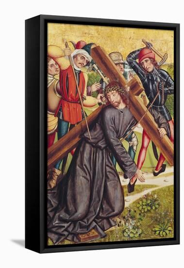 The Carrying of the Cross-Michael Wolgemut Or Wolgemuth-Framed Premier Image Canvas
