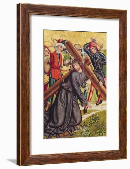 The Carrying of the Cross-Michael Wolgemut Or Wolgemuth-Framed Giclee Print