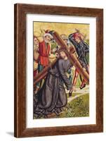 The Carrying of the Cross-Michael Wolgemut Or Wolgemuth-Framed Giclee Print
