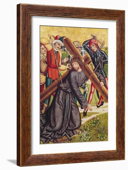 The Carrying of the Cross-Michael Wolgemut Or Wolgemuth-Framed Giclee Print