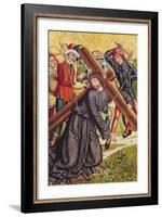 The Carrying of the Cross-Michael Wolgemut Or Wolgemuth-Framed Giclee Print