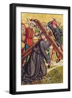 The Carrying of the Cross-Michael Wolgemut Or Wolgemuth-Framed Giclee Print