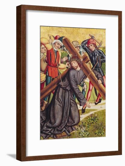 The Carrying of the Cross-Michael Wolgemut Or Wolgemuth-Framed Giclee Print