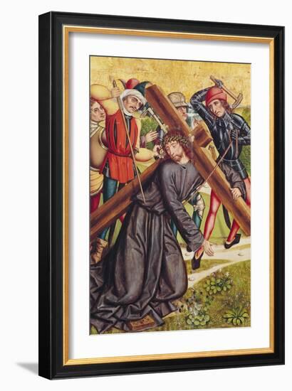 The Carrying of the Cross-Michael Wolgemut Or Wolgemuth-Framed Giclee Print