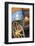 The Cart of an Orange Juice Seller in Jemaa El Fna, Marrakesh, Morocco, North Africa, Africa-Charlie Harding-Framed Photographic Print