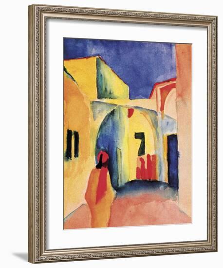 The Casbah-August Macke-Framed Art Print