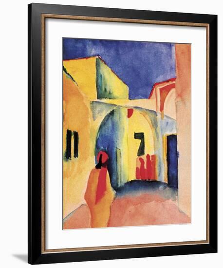 The Casbah-August Macke-Framed Art Print