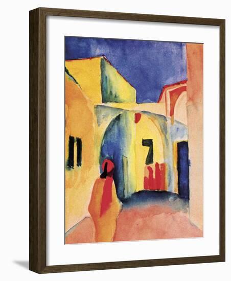 The Casbah-August Macke-Framed Art Print