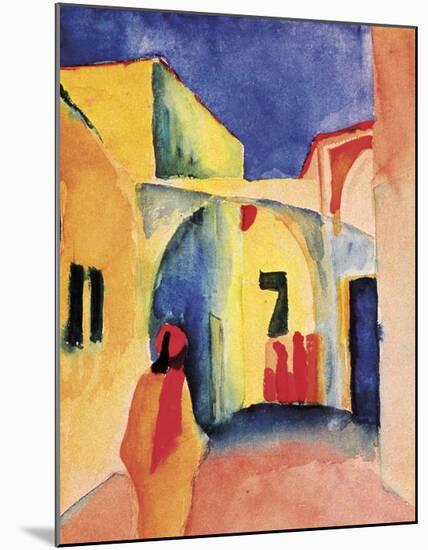 The Casbah-August Macke-Mounted Art Print