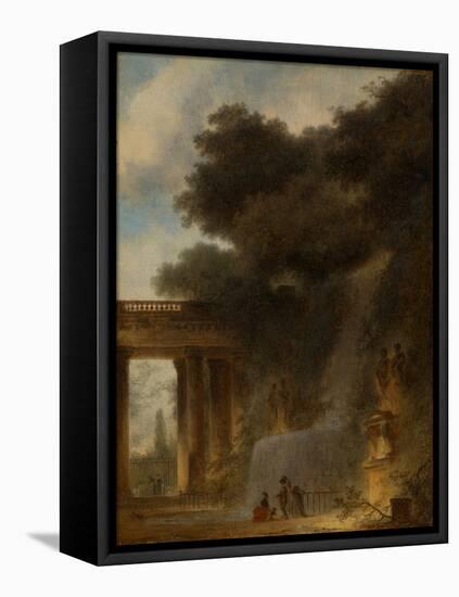 The Cascade, c.1775-Jean-Honore Fragonard-Framed Premier Image Canvas
