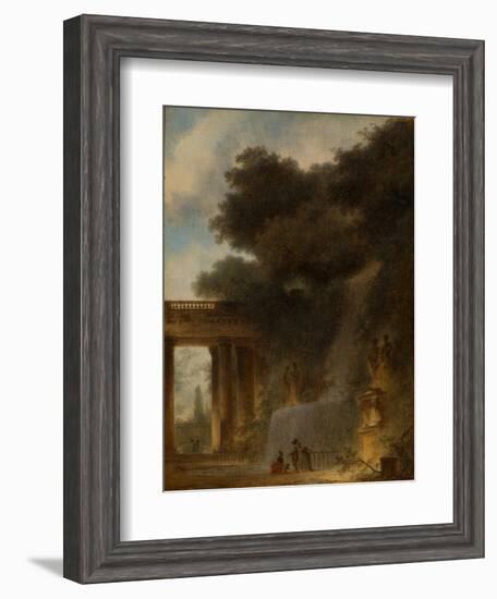 The Cascade, c.1775-Jean-Honore Fragonard-Framed Giclee Print