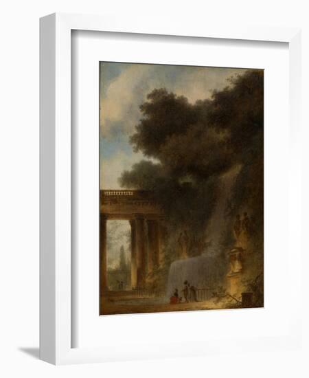 The Cascade, c.1775-Jean-Honore Fragonard-Framed Giclee Print