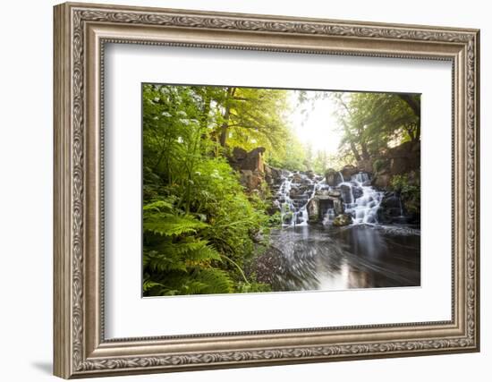 The Cascades, Virginia Water, Surrey, England, Uk, Europe-Charlie Harding-Framed Photographic Print