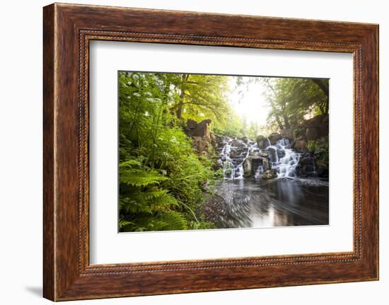 The Cascades, Virginia Water, Surrey, England, Uk, Europe-Charlie Harding-Framed Photographic Print