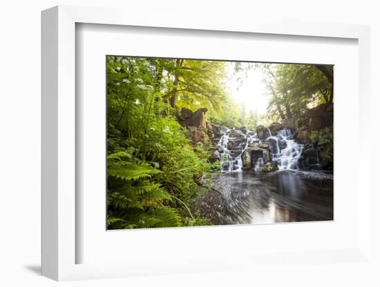 The Cascades, Virginia Water, Surrey, England, Uk, Europe-Charlie Harding-Framed Photographic Print