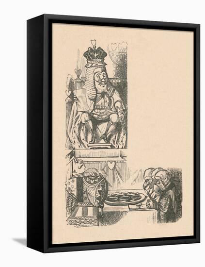 'The Case of the Tarts', 1889-John Tenniel-Framed Premier Image Canvas