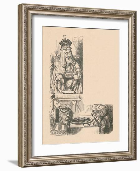 'The Case of the Tarts', 1889-John Tenniel-Framed Giclee Print