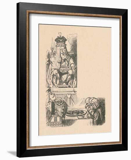 'The Case of the Tarts', 1889-John Tenniel-Framed Giclee Print