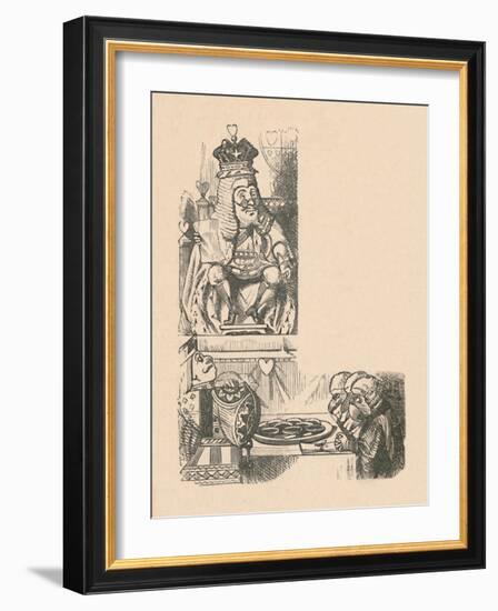 'The Case of the Tarts', 1889-John Tenniel-Framed Giclee Print