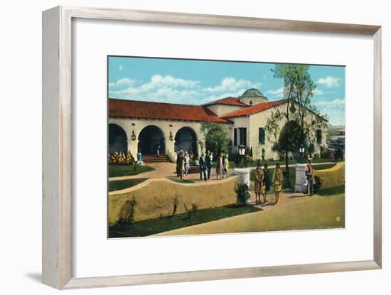 'The Casino, Agua Caliente', c1939-Unknown-Framed Giclee Print
