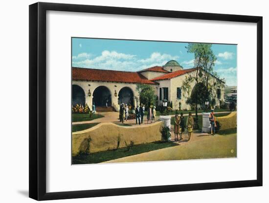 'The Casino, Agua Caliente', c1939-Unknown-Framed Giclee Print