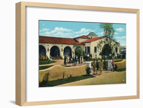 'The Casino, Agua Caliente', c1939-Unknown-Framed Giclee Print