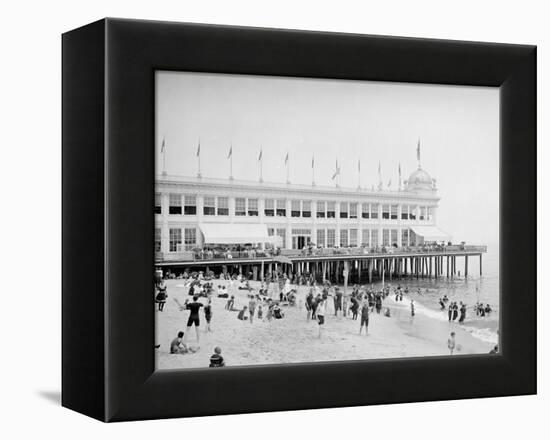 The Casino, Asbury Park, N.J.-null-Framed Stretched Canvas