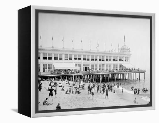 The Casino, Asbury Park, N.J.-null-Framed Stretched Canvas