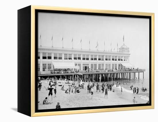 The Casino, Asbury Park, N.J.-null-Framed Stretched Canvas