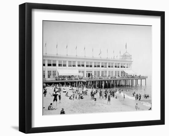 The Casino, Asbury Park, N.J.-null-Framed Photo