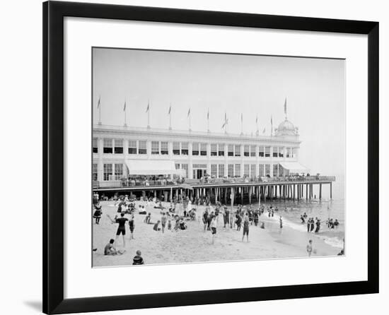 The Casino, Asbury Park, N.J.-null-Framed Photo