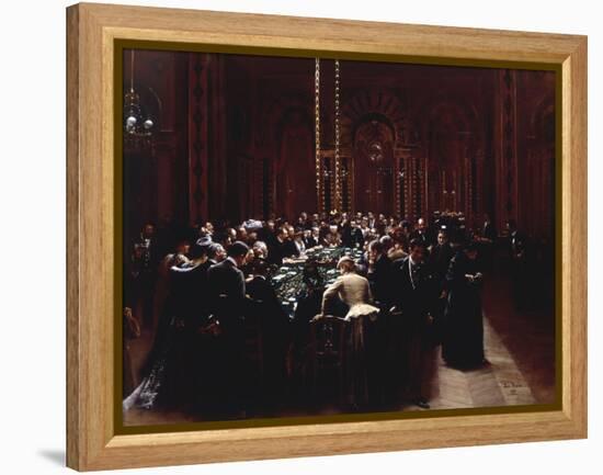 The Casino at Monte Carlo (Rien ne va plus), 1890-Jean Béraud-Framed Premier Image Canvas