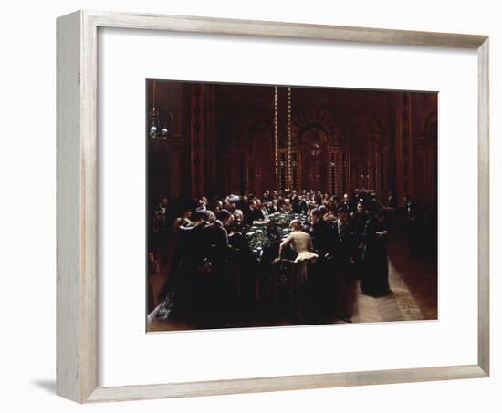 The Casino at Monte Carlo (Rien ne va plus), 1890-Jean Béraud-Framed Giclee Print