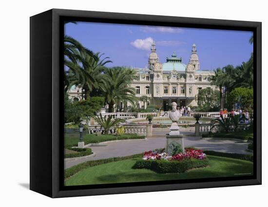 The Casino, Monte Carlo, Monaco, Cote d'Azur, Europe-Gavin Hellier-Framed Premier Image Canvas