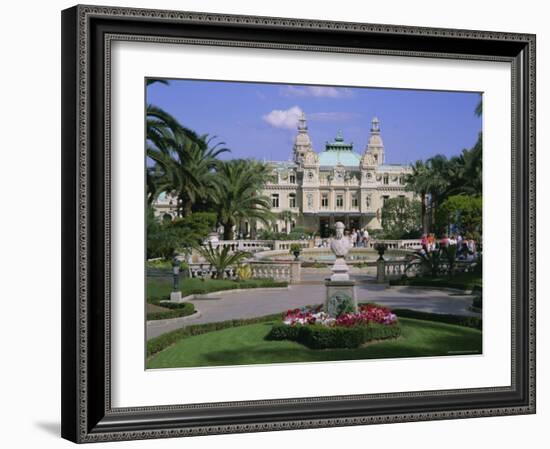 The Casino, Monte Carlo, Monaco, Cote d'Azur, Europe-Gavin Hellier-Framed Photographic Print