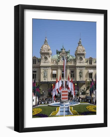 The Casino, Monte Carlo, Monaco, Cote d'Azur-Angelo Cavalli-Framed Photographic Print