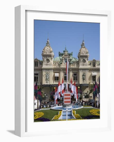 The Casino, Monte Carlo, Monaco, Cote d'Azur-Angelo Cavalli-Framed Photographic Print