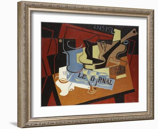 The Casserole, 1919-Juan Gris-Framed Premium Giclee Print