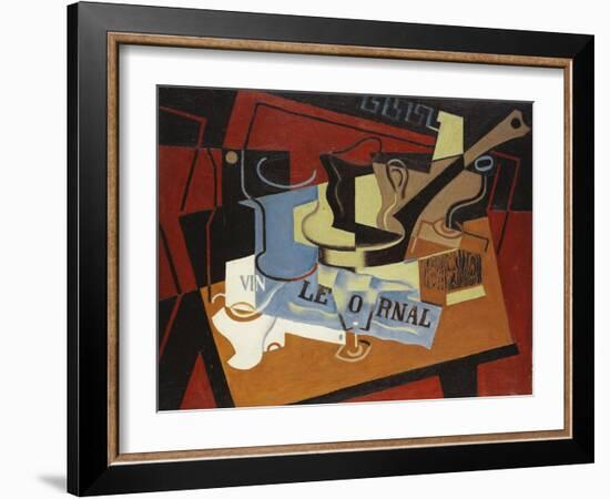 The Casserole, 1919-Juan Gris-Framed Premium Giclee Print