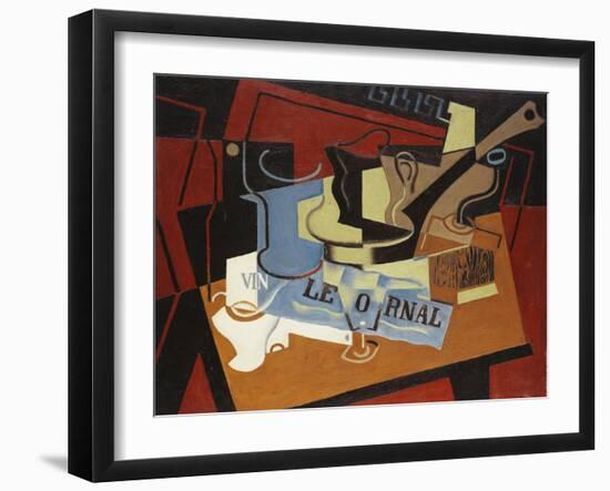 The Casserole, 1919-Juan Gris-Framed Premium Giclee Print