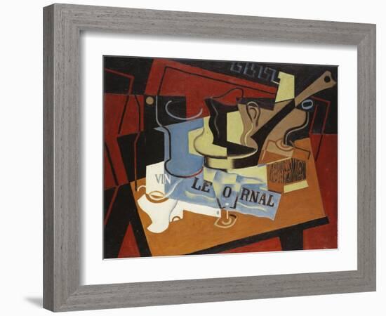 The Casserole, 1919-Juan Gris-Framed Giclee Print