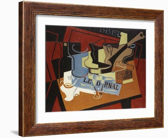 The Casserole, 1919-Juan Gris-Framed Giclee Print