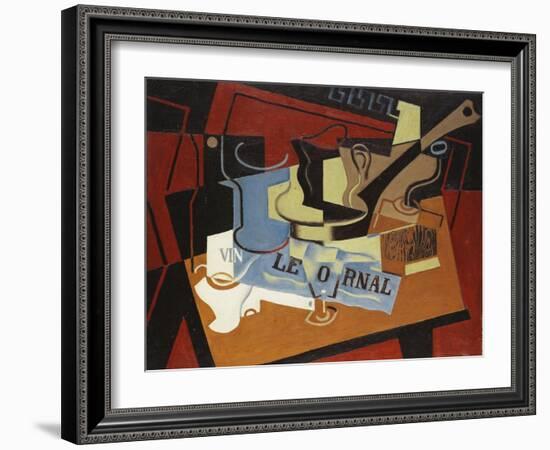 The Casserole, 1919-Juan Gris-Framed Giclee Print