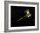 The Cassini Spacecraft in Orbit-null-Framed Art Print